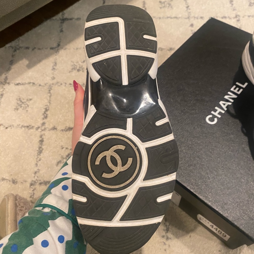Chanel sneakers navy and blue | authentic | size 38 - Picture 3 of 6